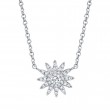 Diamond Starburst Necklace