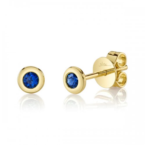 Sapphire Stud Earrings