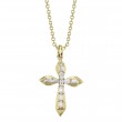 Diamond Cross  Necklace