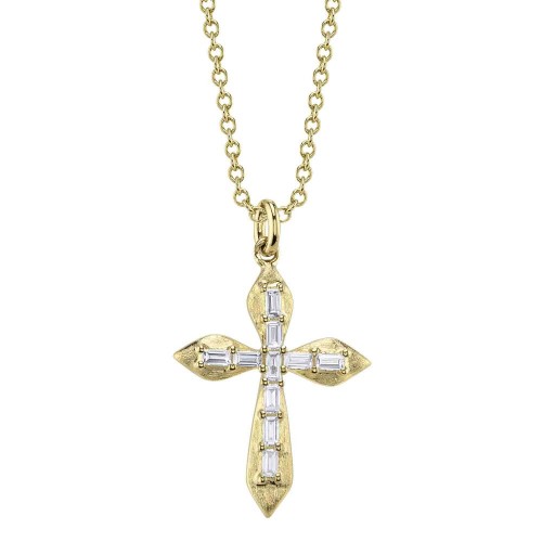 Diamond Cross  Necklace