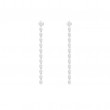 Lab Diamond Dangle Earrings