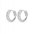 Lab Diamond Hoops