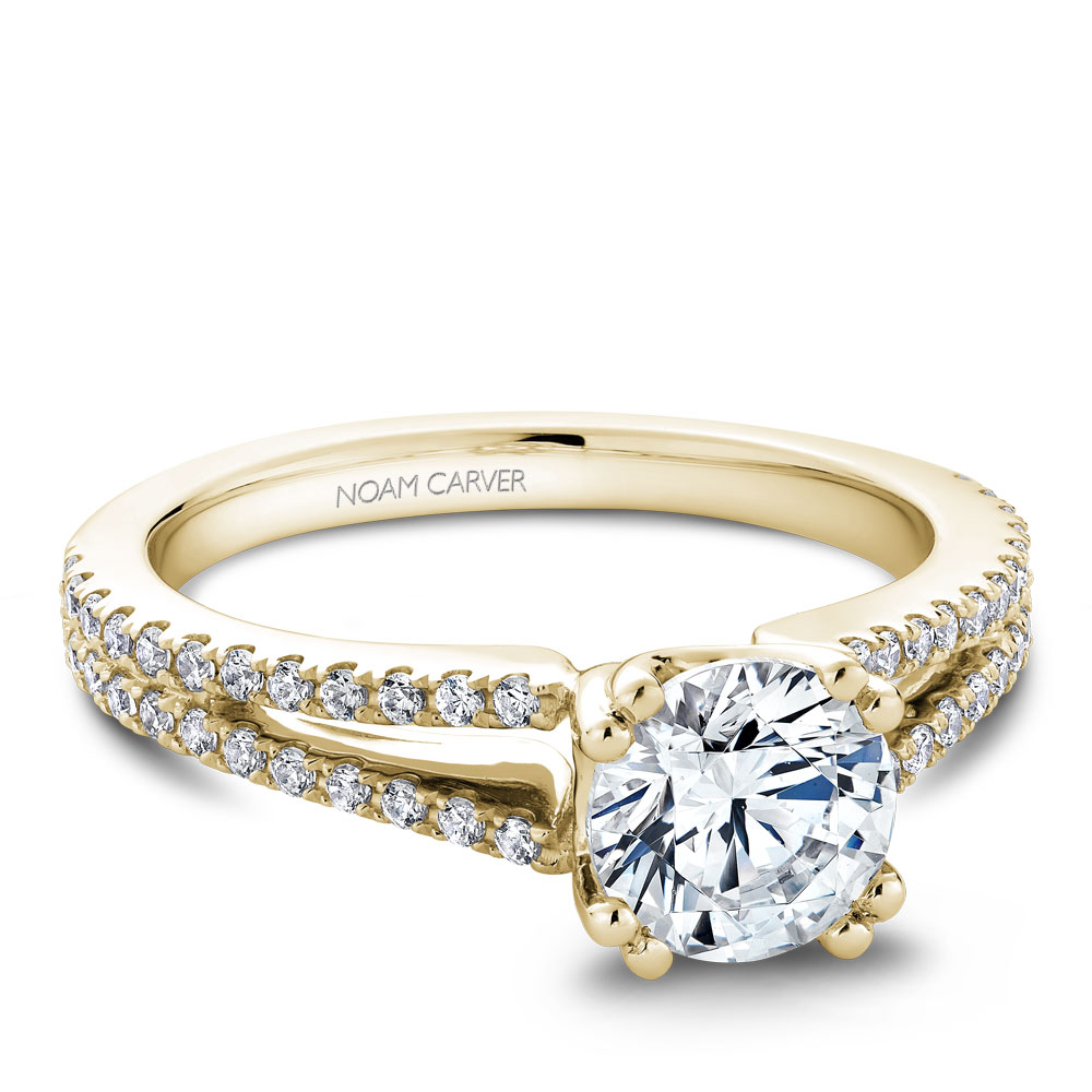 Noam Carver Semi Mount Engagement Ring