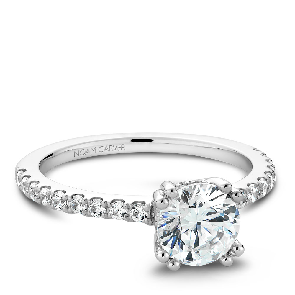 Noam Carver Semi Mount Engagement Ring