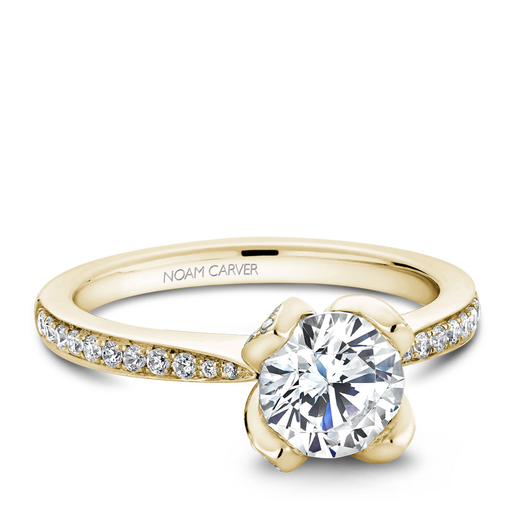 Noam Carver Semi Mount Engagement Ring