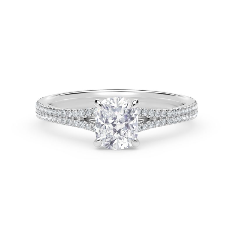 De beers sale pave diamond ring