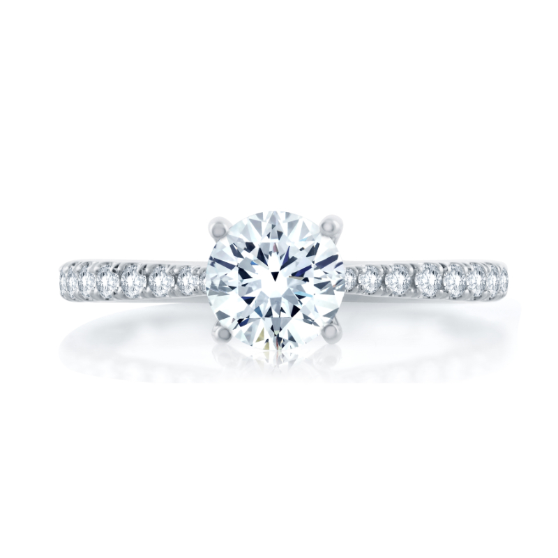 A.Jaffe Engagement Ring