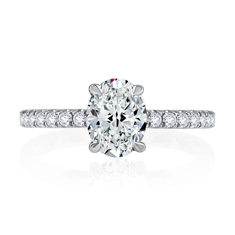 A.Jaffe Engagement Ring