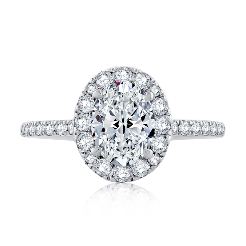 A.Jaffe Engagement Ring