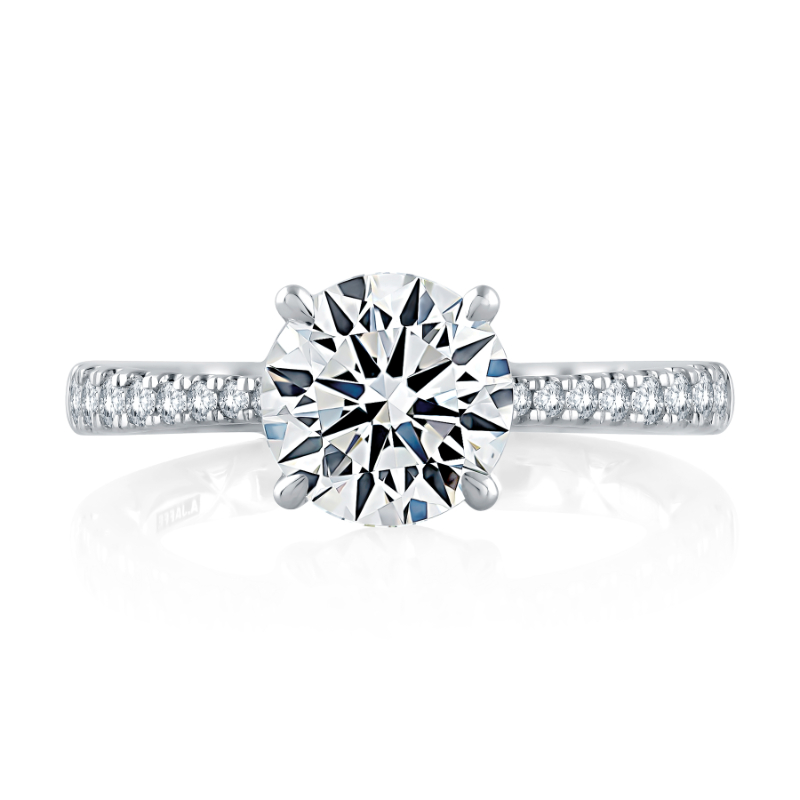 A.Jaffe Engagement Ring