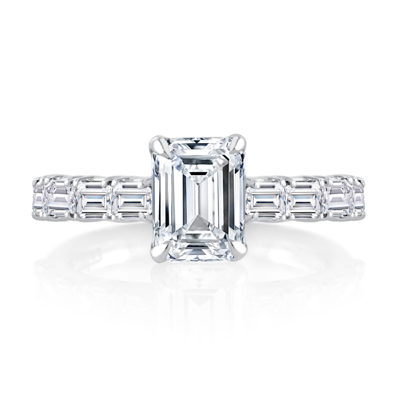 A.Jaffe Engagement Ring