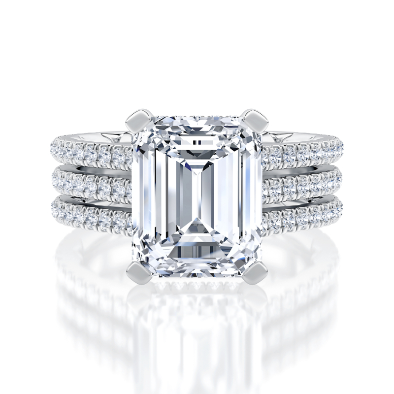 A.Jaffe Engagement Ring