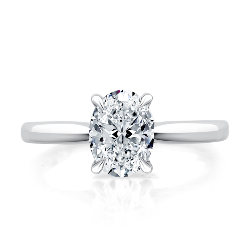 A.Jaffe Engagement Ring