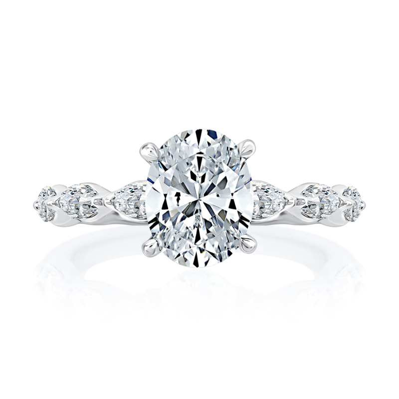 A.Jaffe Engagement Ring