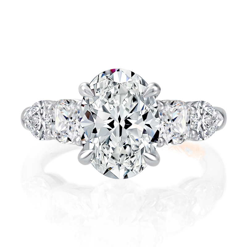 A.Jaffe Engagement Ring