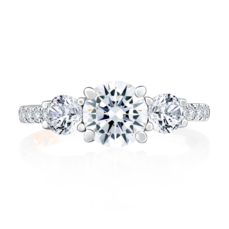 A.Jaffe Engagement Ring Mounting