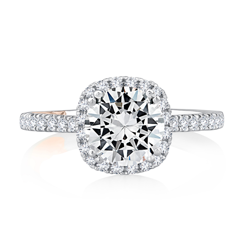 A.Jaffe Engagement Ring