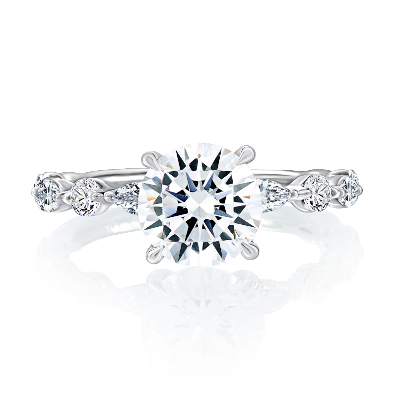 A.Jaffe Engagement Ring