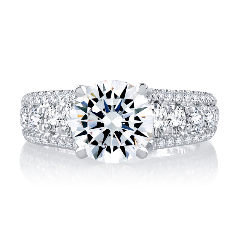 A.Jaffe Engagement Ring