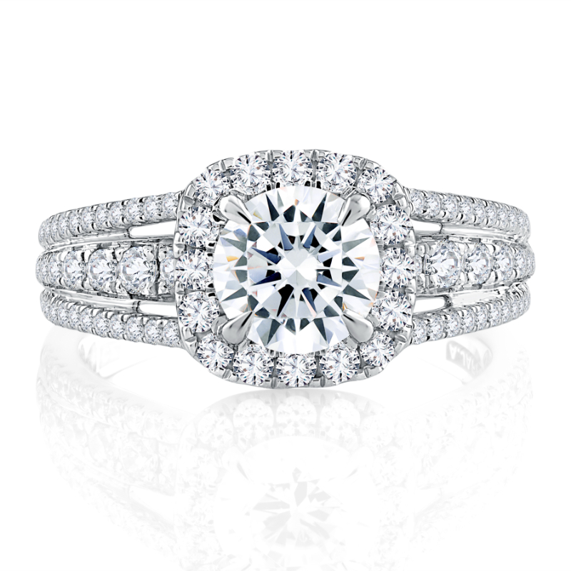 A.Jaffe Engagement Ring Mounting