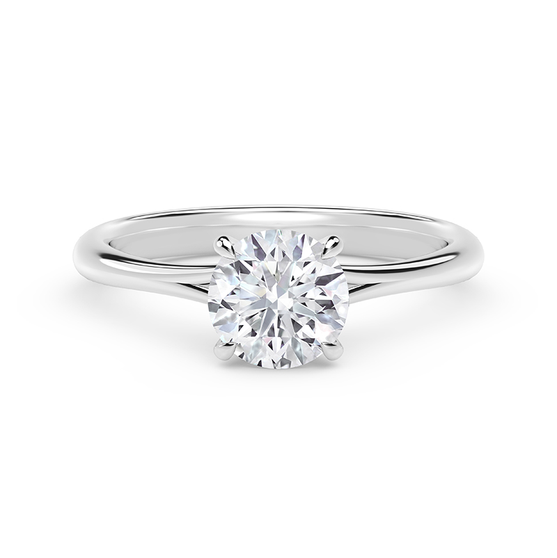 de Beers Forevermark Diamond Engagement Ring