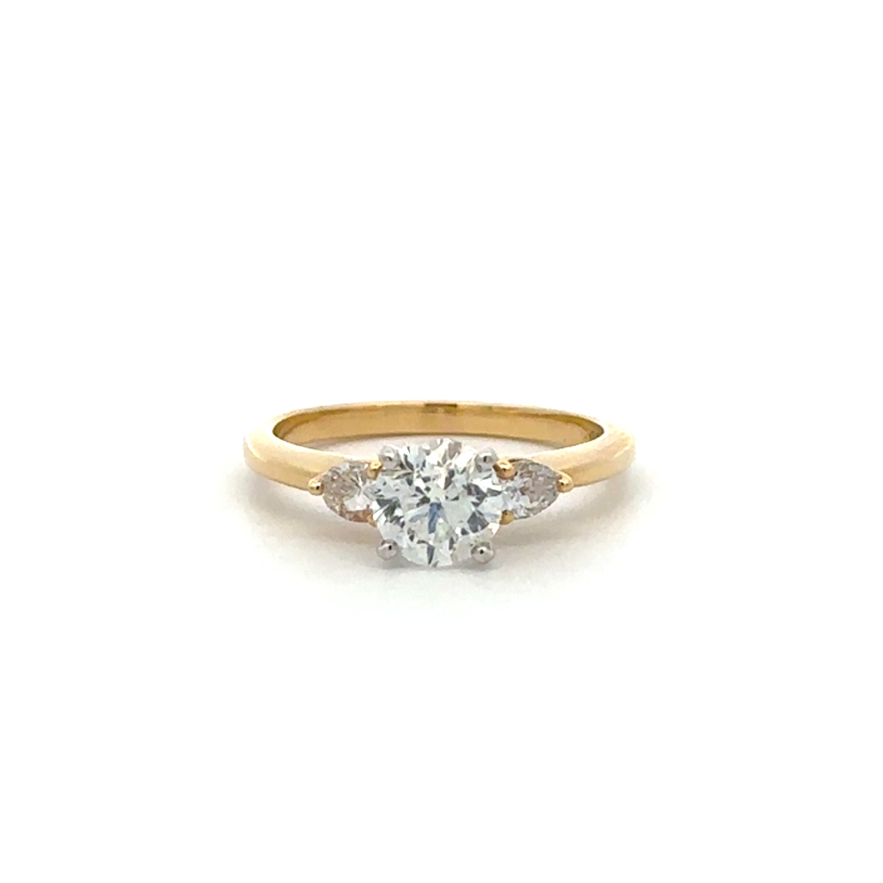 Three Stone Engagement Ring