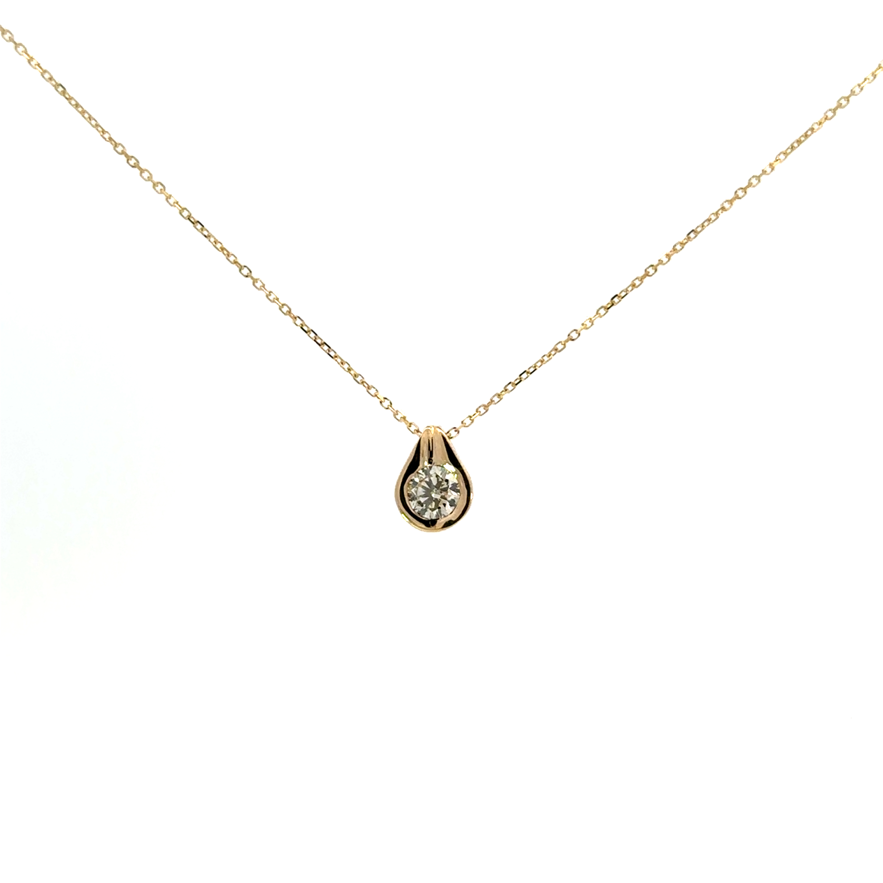 Solitaire Diamond Necklace