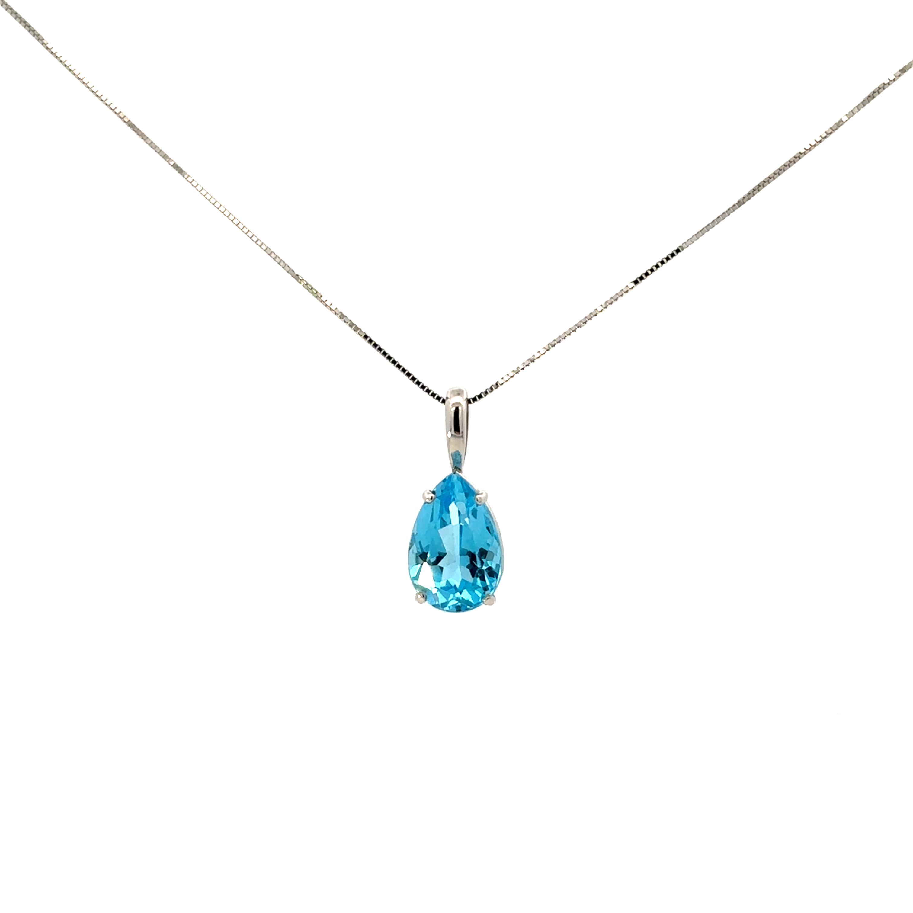 Blue Topaz Pendant