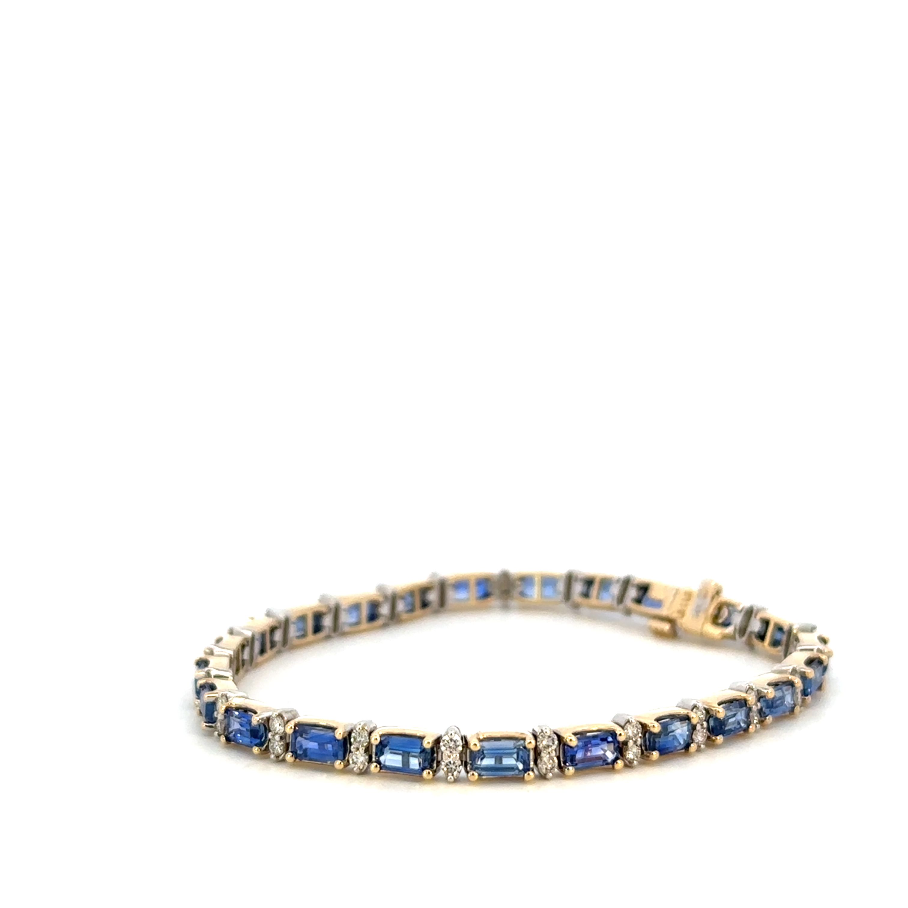 Sapphire and Diamond Bracelet