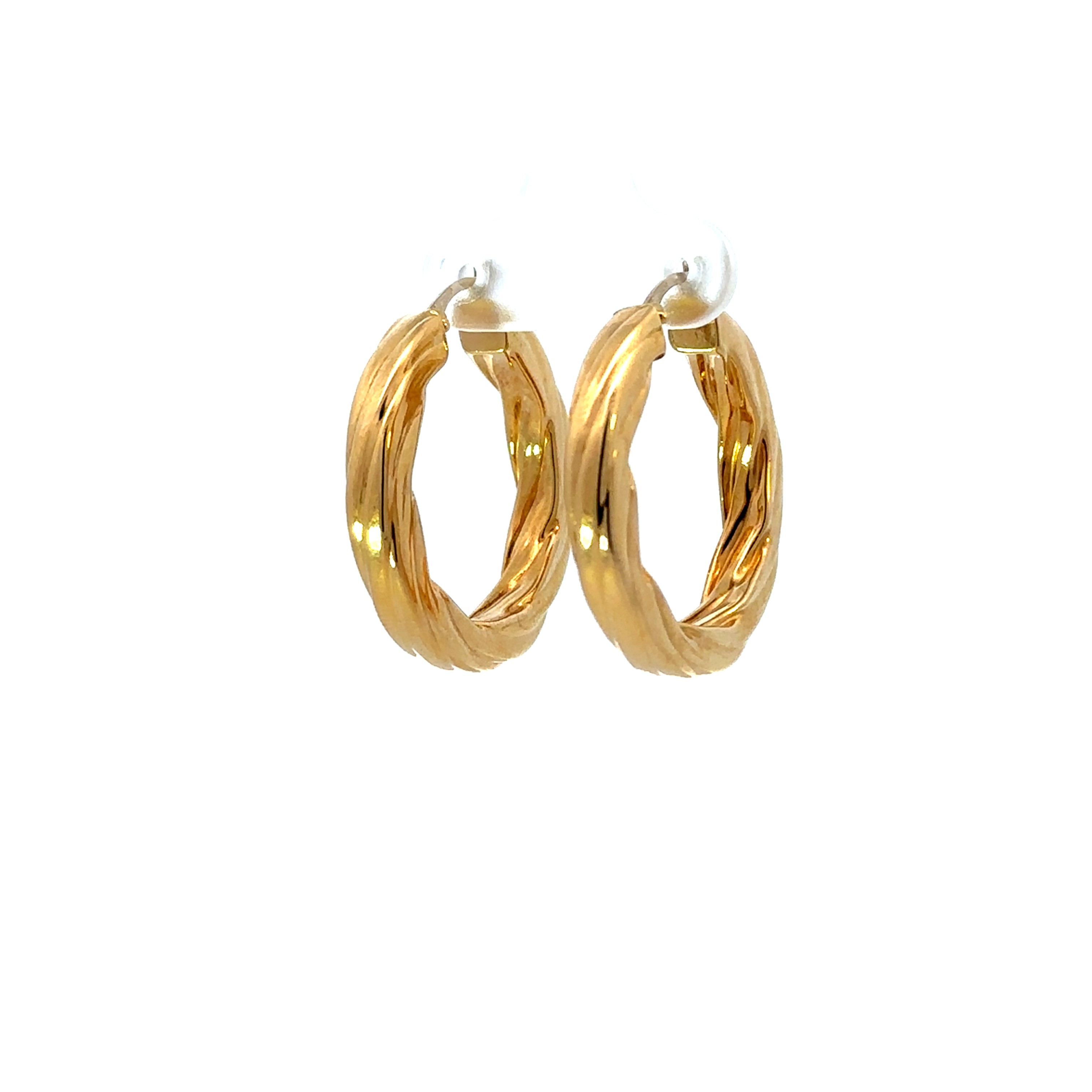 Estate Swirl Hoops