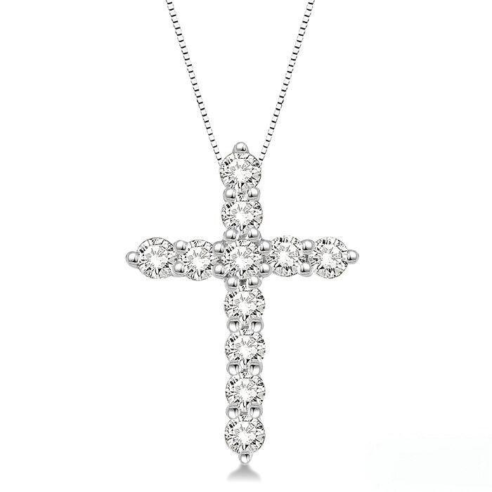 Diamond Cross Pendant