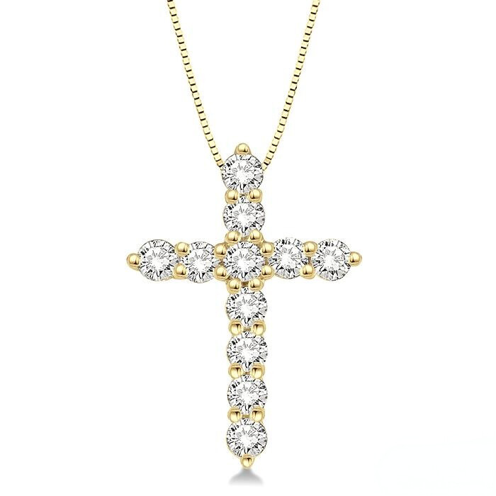 Diamond Cross Pendant