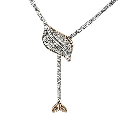 Simon G. Diamond Slide Necklace