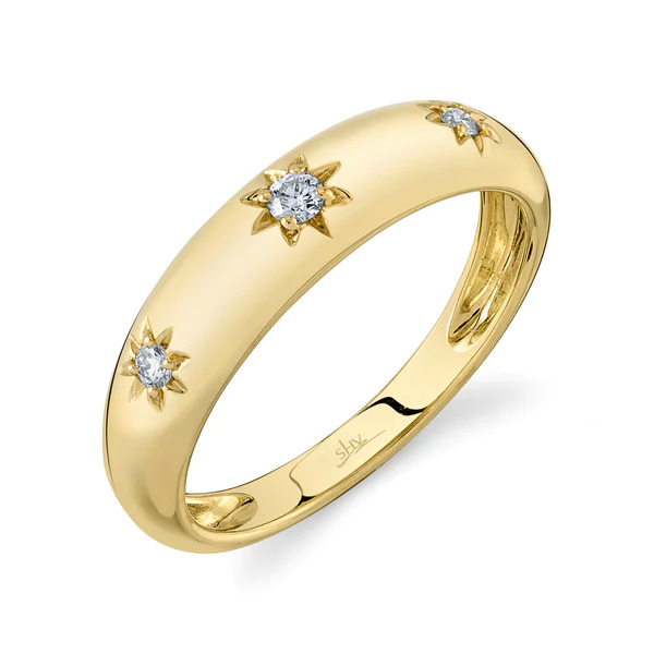 Star Diamond Fashion Ring